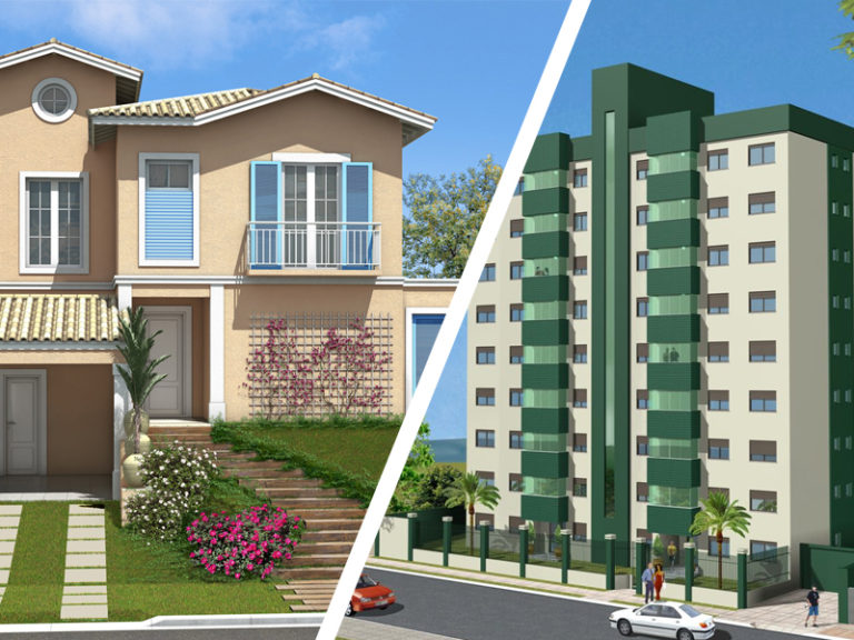 Casa ou apartamento? qual o melhor para você?