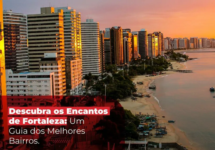 Capa do e-book: Descubra os encantos de Fortaleza: um guia dos melhores bairros